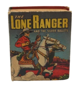 Vtg Lone Ranger and the Silver Bullets #1498 Better Little Book Hardcover 1946 - Picture 1 of 7