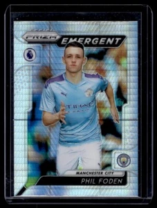 2019-20 Panini Prizm Premier League Emergent Hyper Prizm Phil Foden RC - Bild 1 von 2