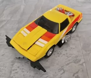 LJN Rough Riders Switch Force Yellow Corvette Vintage 1984 *Incompleto* - Foto 1 di 7