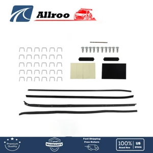 New Window Sweeps Felt Kit Left & Right 4pcs Fit For 1970-1981 Camaro Firebird - Picture 1 of 14