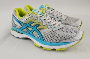 Asics GT 2000 4 Laufschuhe Damengröße 8 M silber türkis limette - Bild 1 von 17