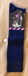 Rare! Vintage 1980s WIGWAM SOCKS Wool Silk SKI Lightweight Men's Shoe size 5-9 - Picture 1 of 4