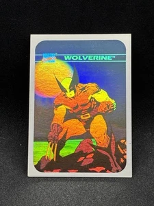 1990 Impel Marvel Universe COSMIC WOLVERINE Hologram Chase Card MH4 - Picture 1 of 3