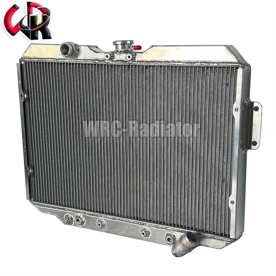 Raditor de aluminio apto para Chrysler Conquest 1987-1989/Mitsubishi Starion 1983-1989 Foto 1 de 4