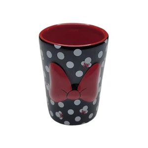 Disney Parks Minnie Mouse Schleife gepunktet Schnapsglas - rot schwarz weiß - Bild 1 von 7
