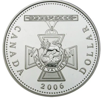 2006 Canada Dollar Proof 99.99% Silver Victoria Cross 🔥 - Image 1 of 4