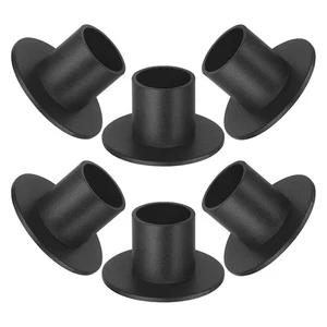  6 Stück Vintage Kerzenständer Halter Ornamente Deko Kegel Kerzenständer - Bild 1 von 12