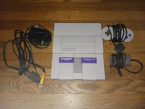 Super Nintendo SNES Original Console OEM System Set wit Games - Picture 1 of 7
