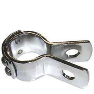 Serre-Joint Support Chrome pour Paramoteurs à Partir De 32mm - Picture 1 of 1