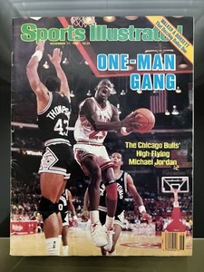 1986 Sports Illustrated Michael Jordan November Issue 🔥 Near Mint 🔥🔥 No Label - Picture 1 of 3