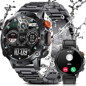 LIGE Herren Smartwatch ST19-E-DE-BS 1,43" Amoled HD wasserdicht - Zdjęcie 1 z 1