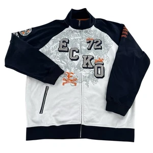 Chaqueta de chándal vintage Ecko UNLTD para hombre X-grande cremallera completa - Imagen 1 de 16