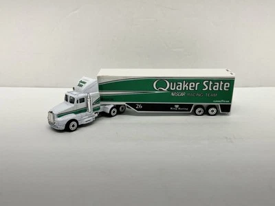 Morgan Shepherd #26 NASCAR 1992 Quaker State Team Hauler 1:87 Scale DieCast - Image 1 of 4