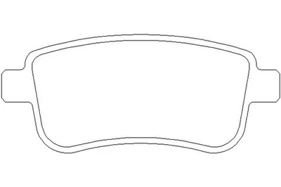 Renault Megane Coupe RS 250 265 265 Trophy 275 Rear Brake Pads - Image 1 of 4