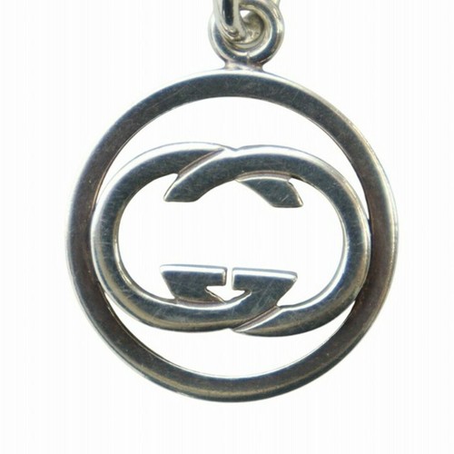 Gucci Accessorio Collana Ciondolo Logo Incastro Argento925 Colore Argento U