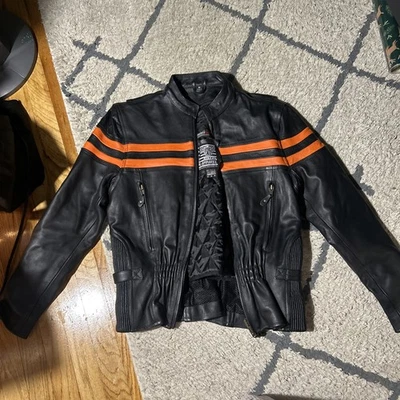 Chaqueta de cuero USA Bikers Dream para mujer mediana Foto 1 de 4