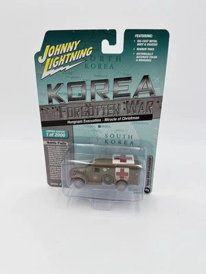 JOHNNY LIGHTNING 1/64 Dodge WC54 Ambulance KOREA 1944  Forgotten War - Image 1 of 4