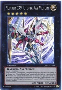 Yu-Gi-Oh! Number C39: Utopia Ray Victory JOTL-EN048 Super Rare - Picture 1 of 1