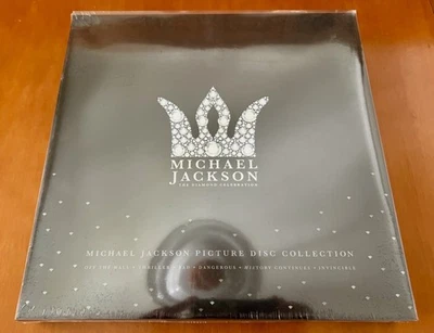 MICHAEL JACKSON The Diamond Celebration HTF SELEAD 9x PICTURE DISC VINYL BOX SET - Image 1 of 4
