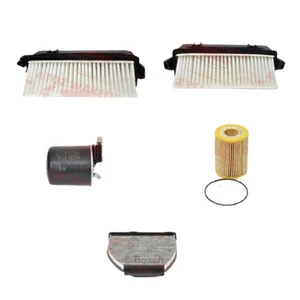 FOR MERCEDES C CLASS C350 CDI AIR OIL DIESEL FUEL FILTER SERVICE KIT SET NEW - Picture 1 of 2