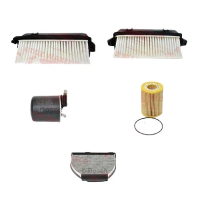 FOR MERCEDES C CLASS C350 CDI AIR OIL DIESEL FUEL FILTER SERVICE KIT SET NEW - Image 1 of 2
