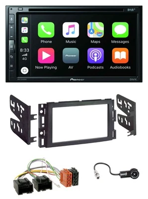 Pioneer DVD 2DIN MP3 DAB Bluetooth USB Autoradio für Chevrolet Equinox Impala Mo - Bild 1 von 4