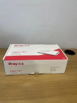 DrayTek Vigor 167 VDSL2 ADSL2+ Ethernet Modem NEW BOXED - Image 1 of 4
