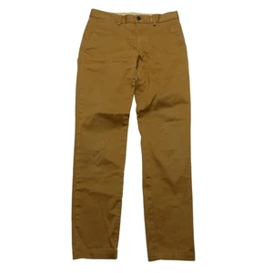 Banana Republic Chino Pants Mens 29x32 Khaki Slim Rapid Movement Stretch RMC - Picture 1 of 9