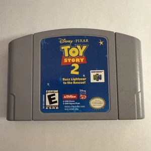 Toy Story 2: Buzz Lightyear to the Rescue (Nintendo 64 N64) Authentic US Version - Picture 1 of 3