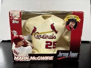 Vintage 1999 Jersey Topps Mark McGwire Inaugural Edition St Louis Cardinals - Picture 1 of 13