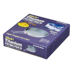 JAPÓN EVERNEW ECA442 Sartén Titanio 18.5cm Cerámica Camping Herramientas de Cocina - Imagen 1 de 5