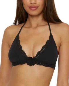 Becca by Rebecca Virtue Colette Neckholder Bikini Oberteil Häkel Blumen L37336 Größe M - Bild 1 von 2