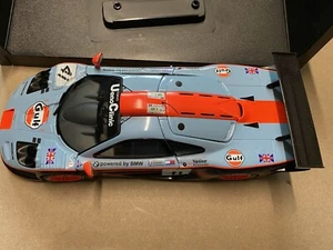 Gulf Team Davidoff McLaren F1 GTR Longtail #41 1997 UT Models 1/18 Diecast - Picture 1 of 2