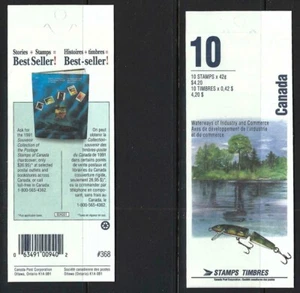 Canada #BK145,  Historic Rivers- Industry, Commerce -- Booklet of 10, 42c stamps - Bild 1 von 3
