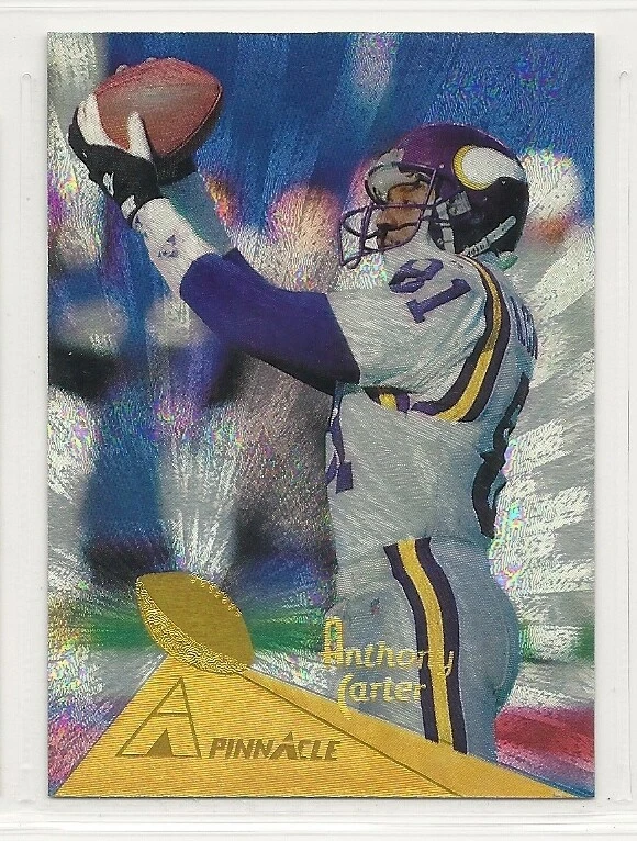 1994 Pinnacle Trophy Collection - #124 - Anthony Carter - Minnesota Vikings - Image 1 of 1