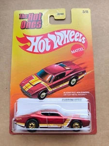2025 Hot Wheels HW THE HOT ONES CUSTOM OTTO RED 3/8 JBY68 - Picture 1 of 1