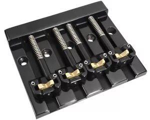 Brand new 4 string Hipshot KICKASS black bass bridge - Imagen 1 de 2