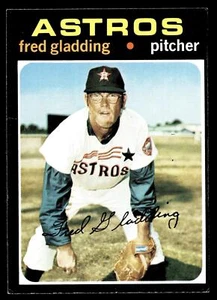 1971 Topps #381 Fred Gladding EX++ condizioni - Foto 1 di 2