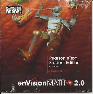 enVisionMATH 2.0 Pearson eText Student Edition CD-ROM Grade 3 - Image 1 of 2