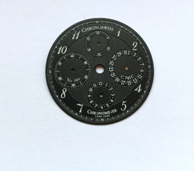 Chronoswiss Lunar Chronograph Watch Dial - Image 1 of 4