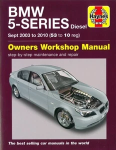 Haynes Handbuch: BMW 5er E60+E61 Diesel Reparaturanleitung/Reparatur-Buch/Wartun - Bild 1 von 3