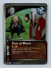 Naruto CCG  - FOIL - Fear of Blood 836 - RARE 1st Ed Tournament Pack 3