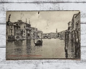 AK Venezia Venedig Canal Grande Palazzo Papadpoli Gondel Architektur Postkarte - Picture 1 of 2