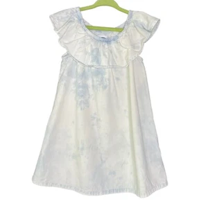 Old Navy Tie-Dye Ruffle Tunic Dress 4T Cold-Shoulder - Picture 1 of 4