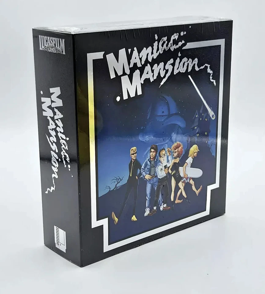 Maniac Mansion Nintendo NES Collector's Edition Limited Run Games Lucasarts NEW - Image 1 of 4