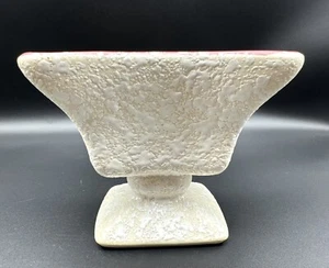 Vintage Royal Windsor Pedestal Planter w/ Pink Inside Glaze & Textured Outside - Picture 1 of 5