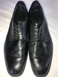 Men’s Claiborne Black Leather Oxford Dress Shoes Size 13 M - Picture 1 of 12