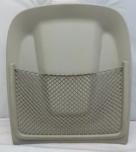 2008 2009 2010 2011-2016 AUDI A5 FRONT SEAT BACK PANEL COVER W/ NET OEM GRAY - Picture 1 of 4
