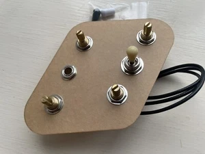 LP/SG Premium Prewired Wiring Harness Kit, 500k Pots, REAN Jack, 3-Way Switch - Picture 1 of 5