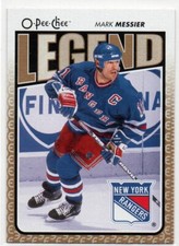 2009-10 O-Pee-Chee Hockey Legends #564 Mark Messier NEW YORK RANGERS 85